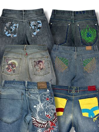 Jean Hip Hop Y2K 20 pcs (A-47)