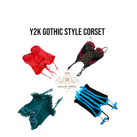 Y2k Gothic Style Corsets