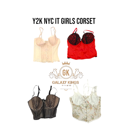 Y2k NYC IT Girls corsets