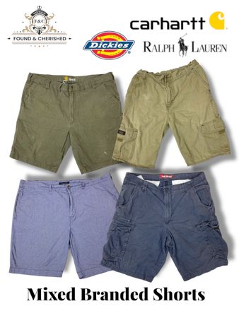 Shorts de 14" de Lee, Wrangler, Carhartt y marcas mezcladas
