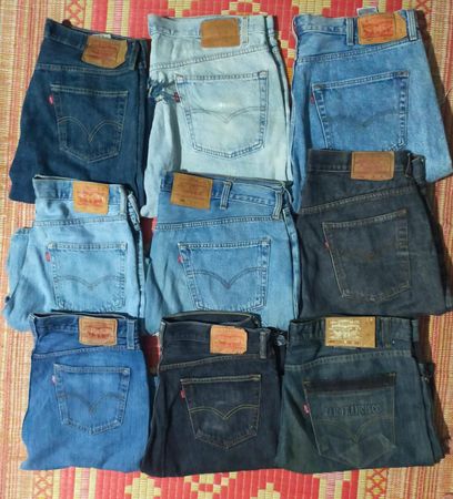 LEVI, S 501  MEN WEAR SHORTS  TOTAL 15  PIECES (ID 340)