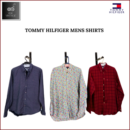 TOMMY HILFIGER MEN'S SHIRTS - 31 PCS (BUNDLE 1)