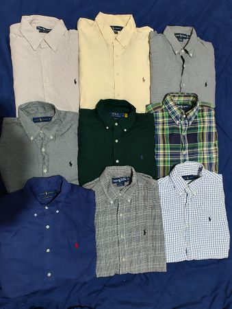 Polo Ralph Lauren button Shirts 12 pcs
