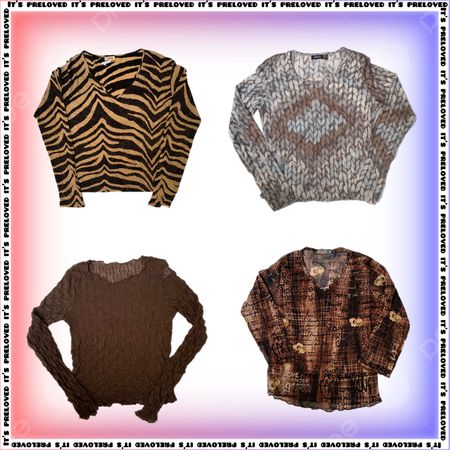 Earthy Mesh and Slinky Tops Mix (SS-991)