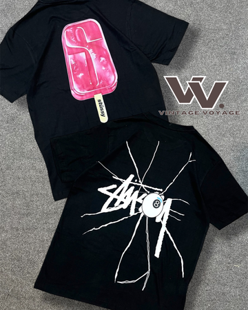 T-shirts style rework Stussy - 25-30325
