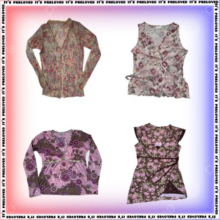 Spring Florals Summer Y2K Tops Mix (SS-998)