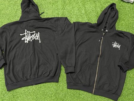 Sweats à capuche style Rework Stussy