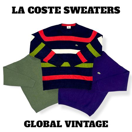 ラコステセーター - 12ピース ( GV-339 )