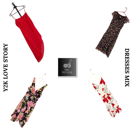 ROBE D'HISTOIRE D'AMOUR Y2K MIX - 08 PCS