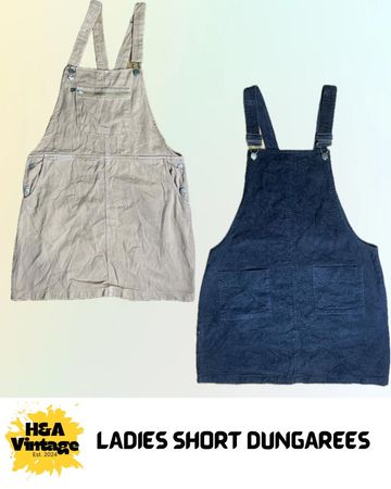 Ladies Short Dungarees 05 Pcs