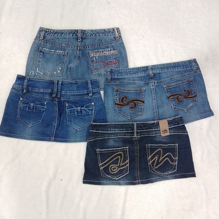 CR3971 Y2K Upcycled Skirts - 15 Pcs