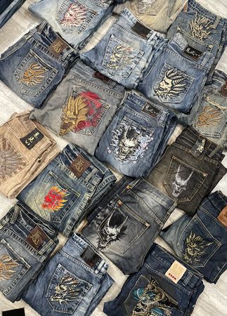 Markenjeans aus Japan