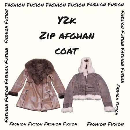 (FF-753) y2k Afghan coats