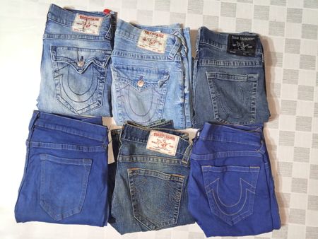 TRUE RELIGION HERRENJEANS INSGESAMT 10 STÜCKE (ID 417)