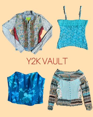 Y2k Vault collection tops