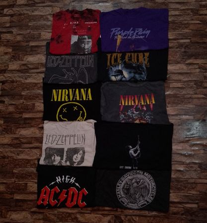 音楽Tシャツ 10枚