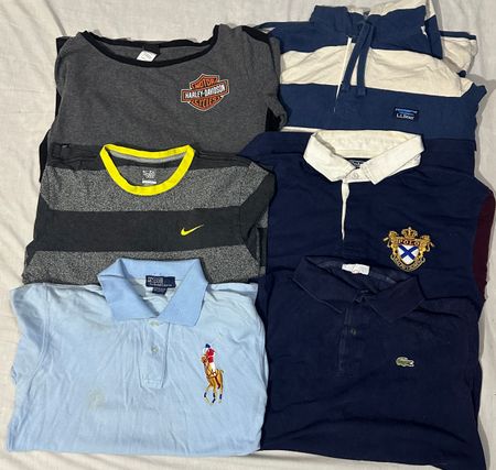 Polo and other branded tshirts 19 pieces