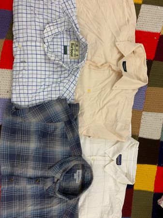 Burberry Barbour Patagonia and Carhartt cotton shirts