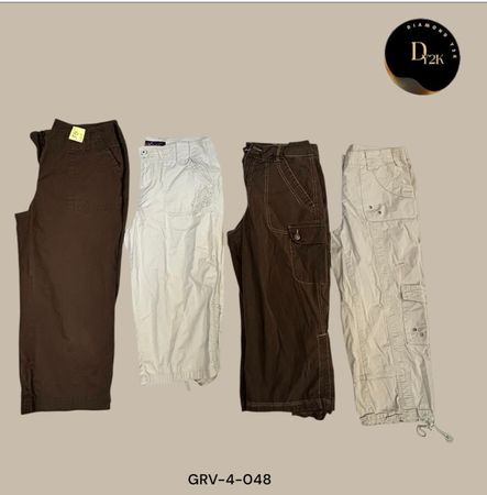 Chic Y2K Light Brown Cargo Capri – Perfect for Everyday Style (GRV-4-048)