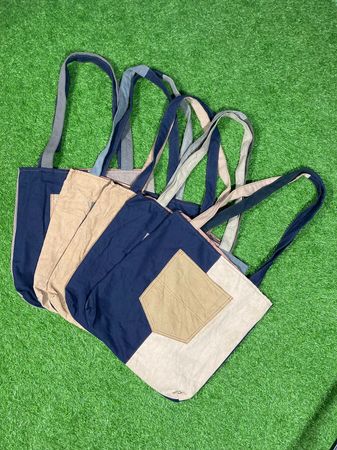 Rework Workwear Canvas Bag / Pouch