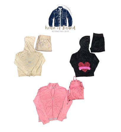 Juicy couture track suits 50 pairs