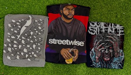 T-shirts graphiques mixtes