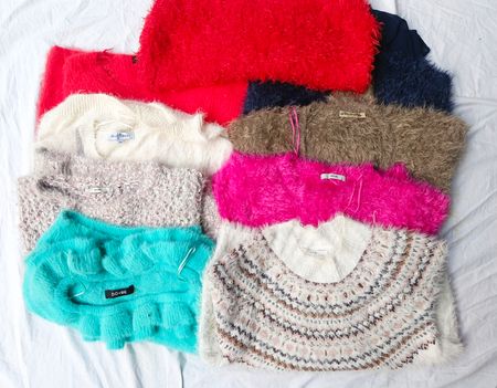 Y2K Fluffy Jumpers
