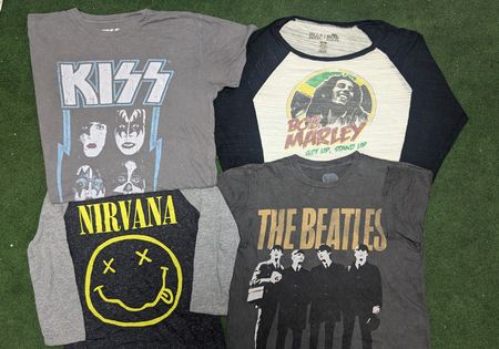 Camisetas de Música 29 Peças