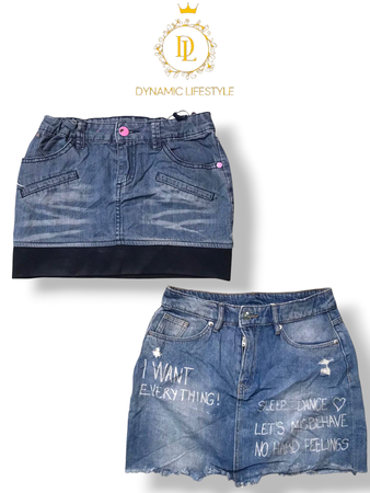 Stylish denim skirts 30 pieces