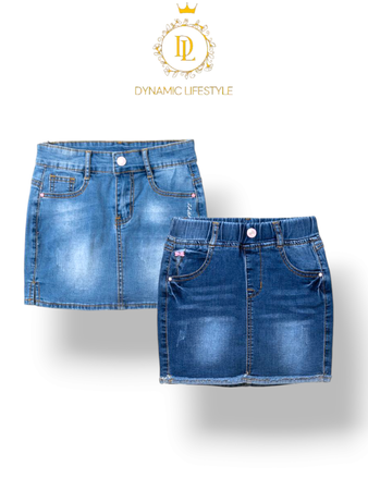 Stylish denim skirts 60 pieces