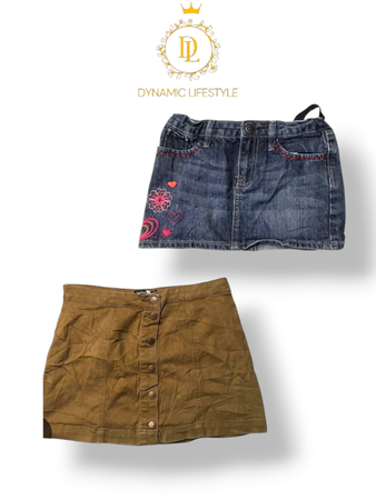 Beautiful mini and midi skirt 70 pieces