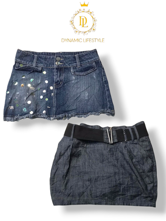 Mini and midi skirts 90 pieces