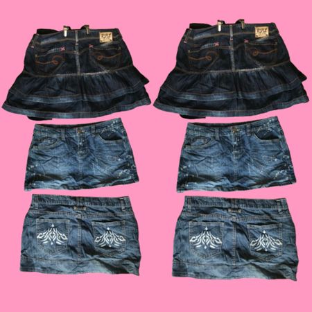 Classic ladies mini skirts