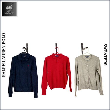 RALPH LAUREN STRICKWARE - 19 STÜCK