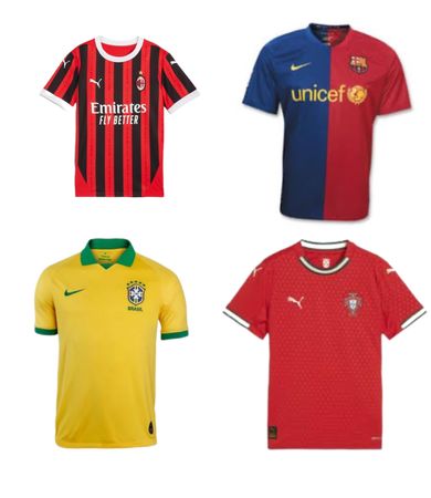 Mix Brand Football Club T_Shirts 50 pcs