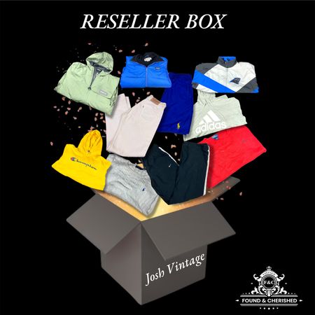 Depop & Vinted  Vintage Clothing Reseller Box-15 Pcs