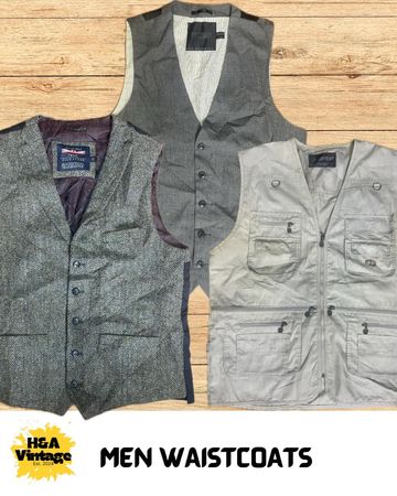 Men Waistcoats 10 Pcs