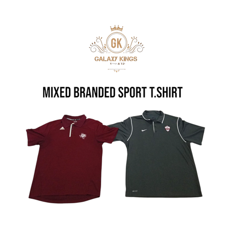 T-shirt de sport avec marques mélangées