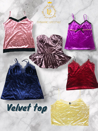 Ensemble en velours moderne 70 pièces