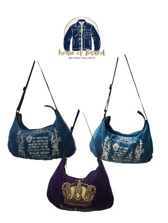 Upcycled Juicy Couture bags 25 Pcs
