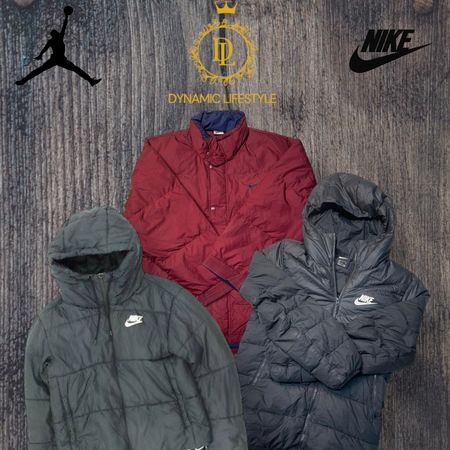 Nike puffer jackets 60 pieces