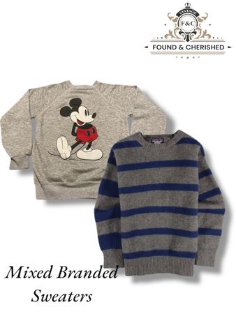 Patagonia,L.L Bean and Mixed Branded Sweaters 100 Pcs