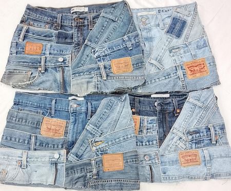 Saia Cinturada Upcycled CR4040 - 25 Peças