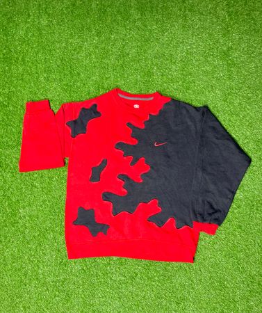 Rework Patchwork Authentic Nike sweatshirt
