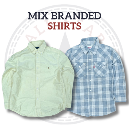 混合ブランドシャツ
