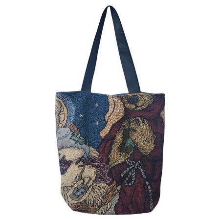 Upcycling Wandteppich Tragetaschen