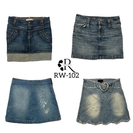 Y2K Britney Era Denim Mini skirts (RW-102)