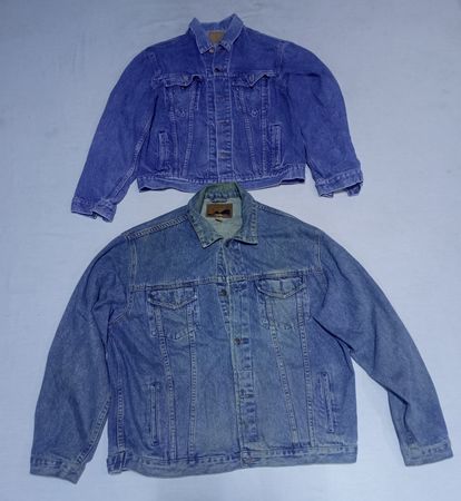 Men's denim casual jackets