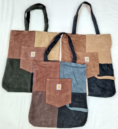 CR4066 Sacs Carhartt upcyclés - 25 pcs