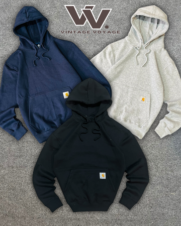 Sweat à capuche en polaire style rework Carhartt - 15-14425